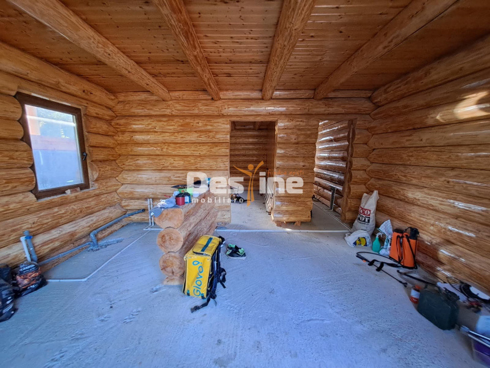 Ciurbesti - Miroslava, Cabana de lemn 117mp, 69.900 euro