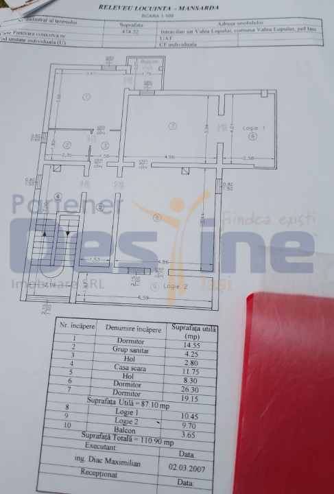 Vila , D+P+1+M+POD, 474 mp, Valea Lupului