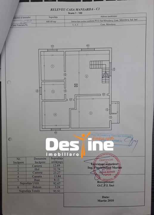  COMISION 0%, CASA P+M+POD , MIROSLAVA - CENTRU