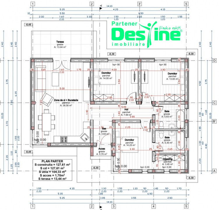 Miroslava Centru,  Casa individuala  