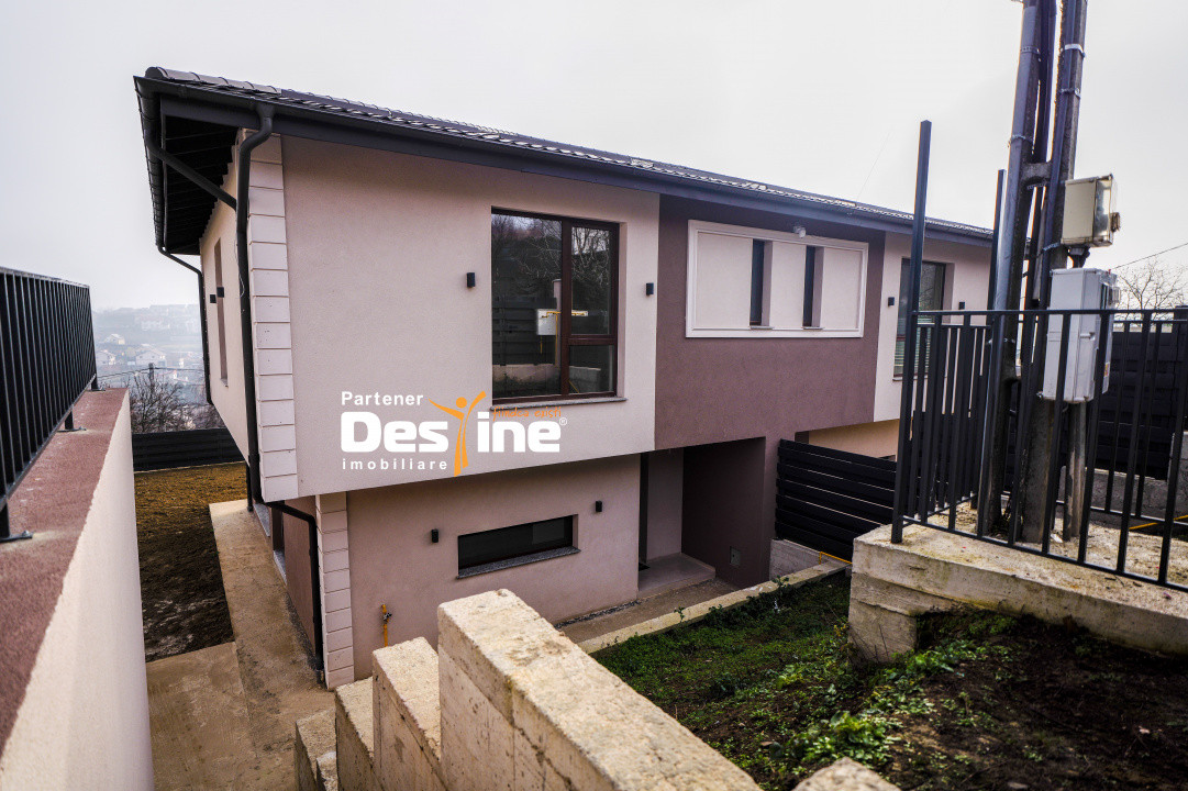 Duplex Premium modern calitate superioară P+1+Pod 116 mp + 390 mp teren Hlincea