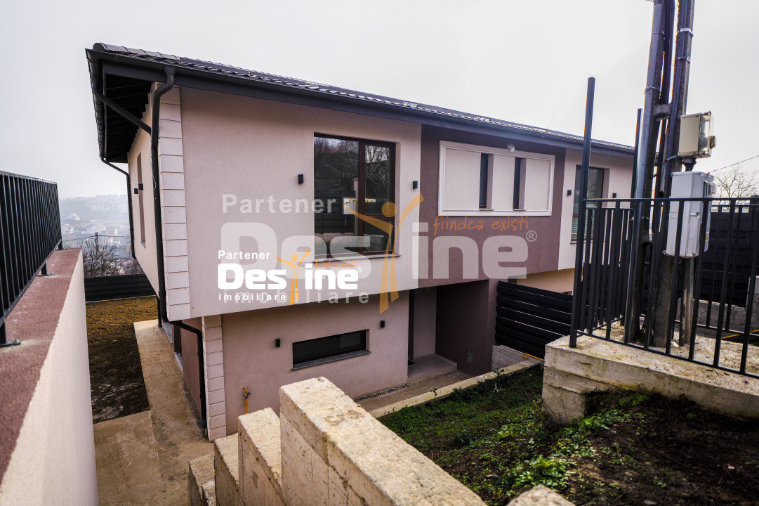 Duplex Premium modern calitate superioară P+1+Pod 116 mp + 390 mp teren Hlincea