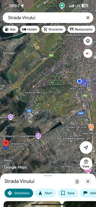 Teren intravilan 700 mp – Breazu, str. Vinului – utilități, priveliște pădure