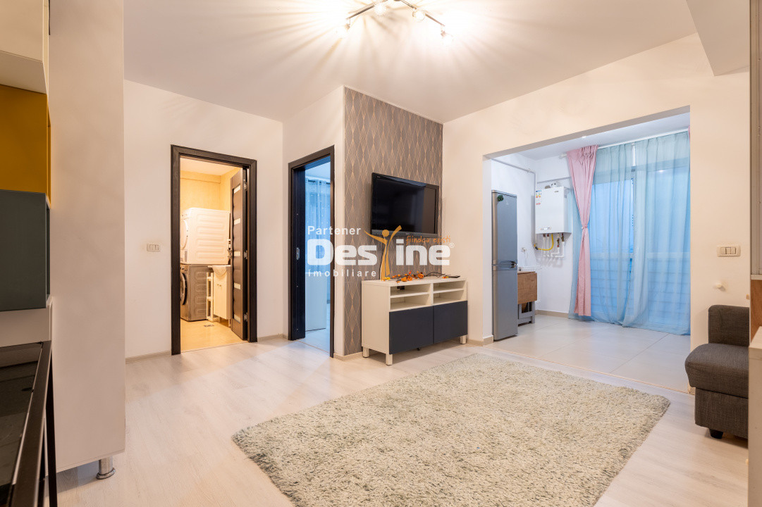 Comision 0% - Apartament 2 camere 50 mp Et. 1, mobilat și utilat loc de Parcare 