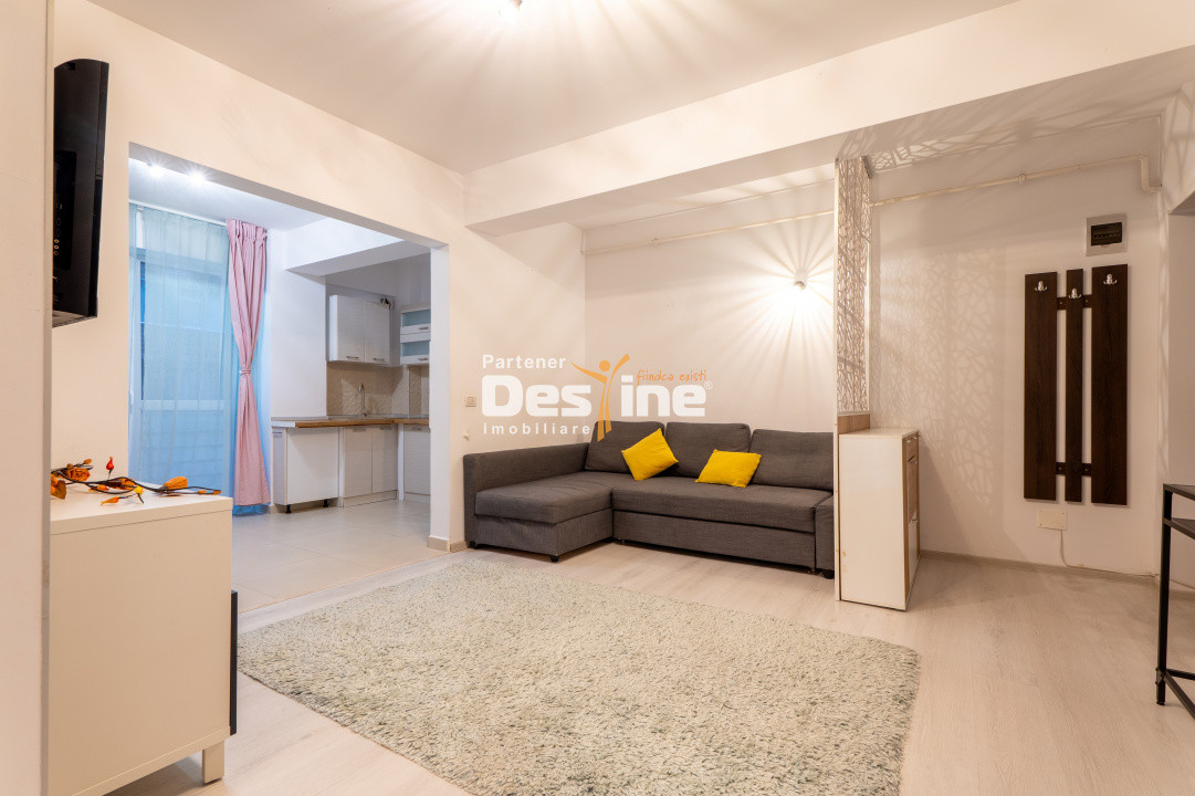 Comision 0% - Apartament 2 camere 50 mp Et. 1, mobilat și utilat loc de Parcare 