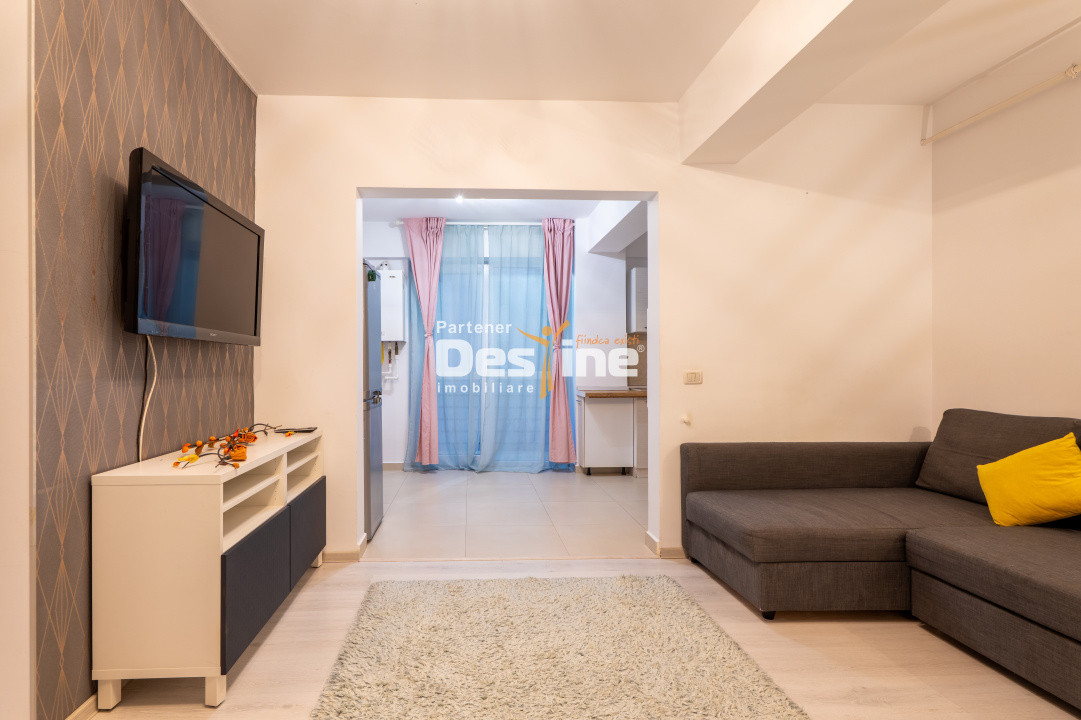 Comision 0% - Apartament 2 camere 50 mp Et. 1, mobilat și utilat loc de Parcare 