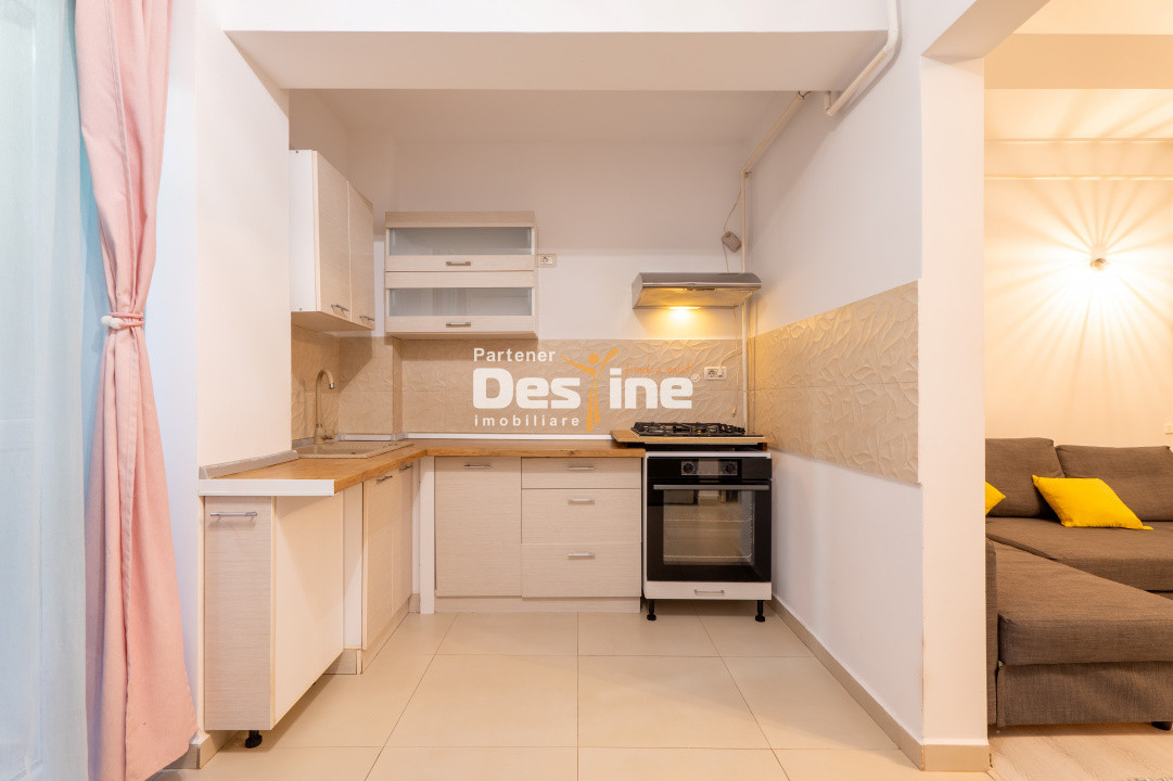 Comision 0% - Apartament 2 camere 50 mp Et. 1, mobilat și utilat loc de Parcare 