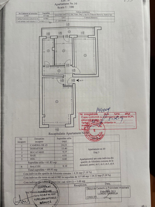 Apartament Spațios + Loc de Parcare