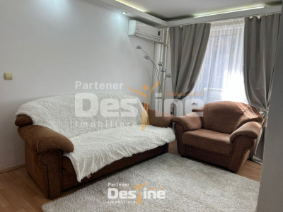 Podu Ros - Apartament 3 camere semidecomandat, MOBILAT și UTILAT