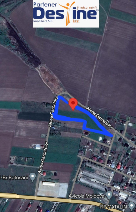 TEREN INTRAVILAN 10.000 MP, CATAMARESTI DEAL, BOTOSANI