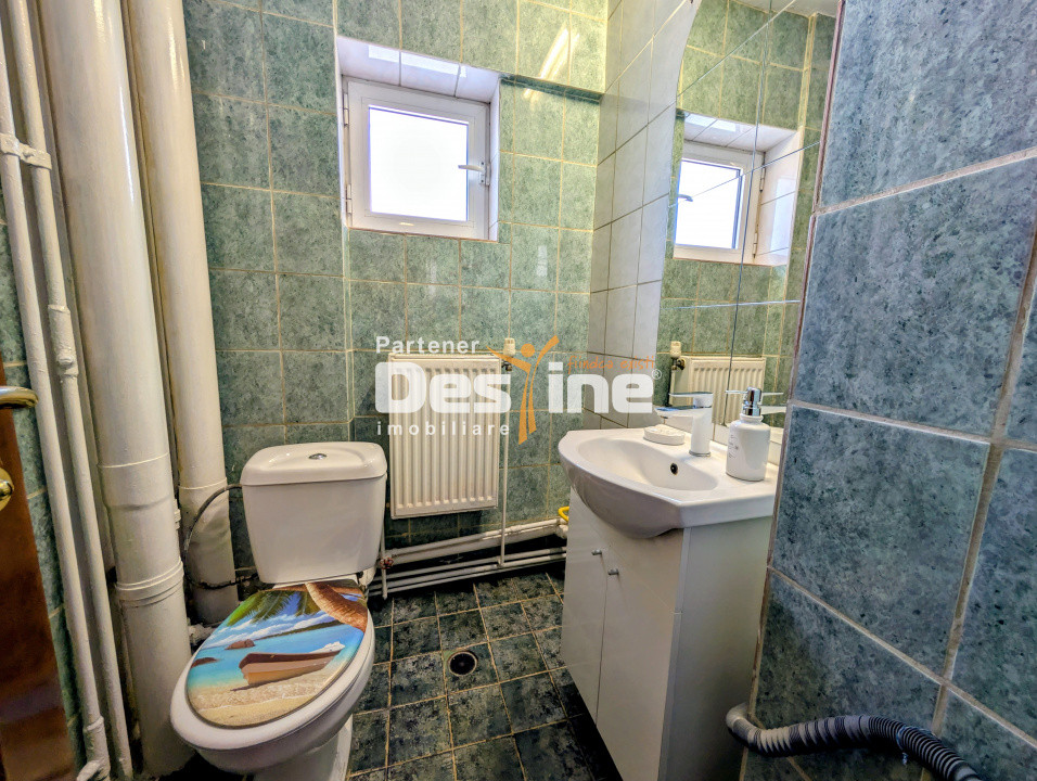 Apartament 3 camere 66 mp decomandat 2 bai mobilat utilat complet lift Gara Mare