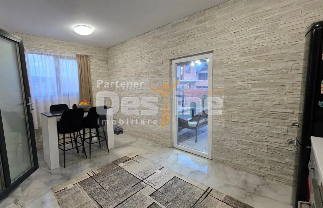 Casă moderna, 4 camere, 106 mp utili, 600 mp teren | Complet mobilată - Visan
