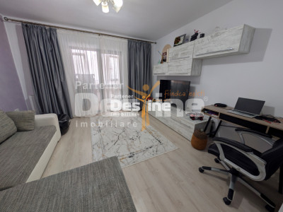 Apartament 2 camere decomandat 59 mp mobilat utilat geam la baie loc de parcare
