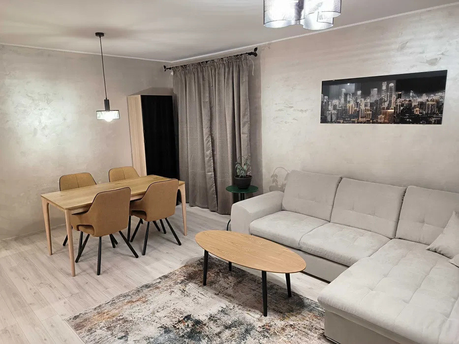 Apartament cu 2 camere, suprafata de 53mp si loc de parcare, la Top City 