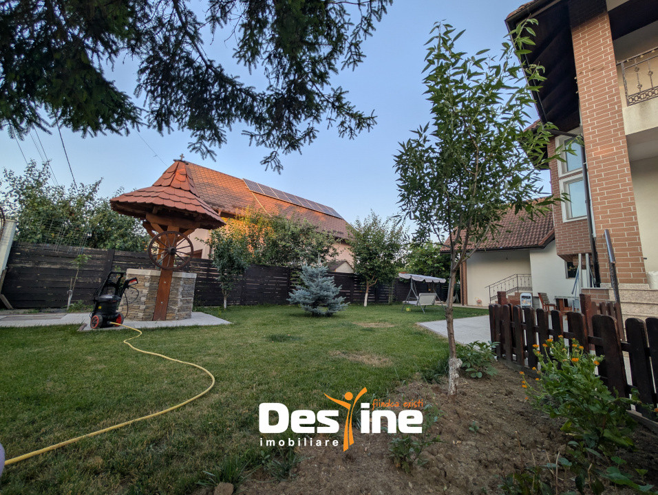 Vilă D+P+1+M 6 camere 180 mp cu 1000 mp teren și utilități, in spate Lidl Bucium