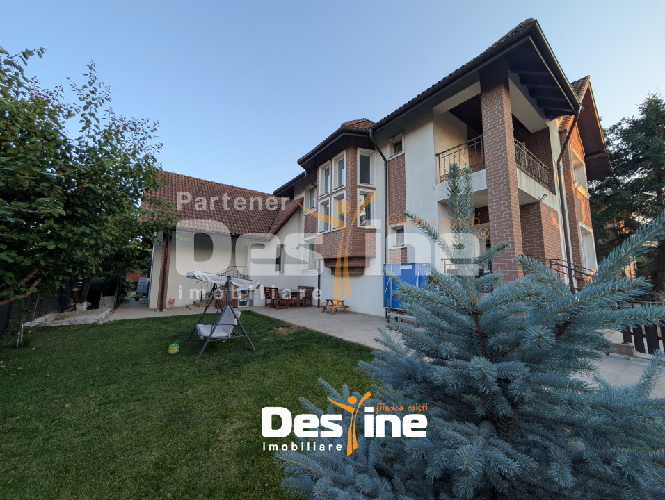 Vilă D+P+1+M 6 camere 180 mp cu 1000 mp teren și utilități, in spate Lidl Bucium