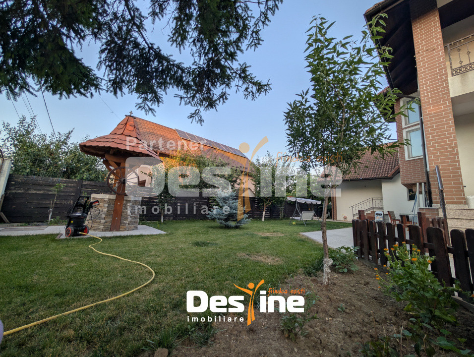 Vilă D+P+1+M 6 camere 180 mp cu 1000 mp teren și utilități, in spate Lidl Bucium