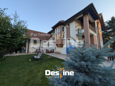 Vilă D+P+1+M 6 camere 180 mp cu 1000 mp teren și utilități, in spate Lidl Bucium