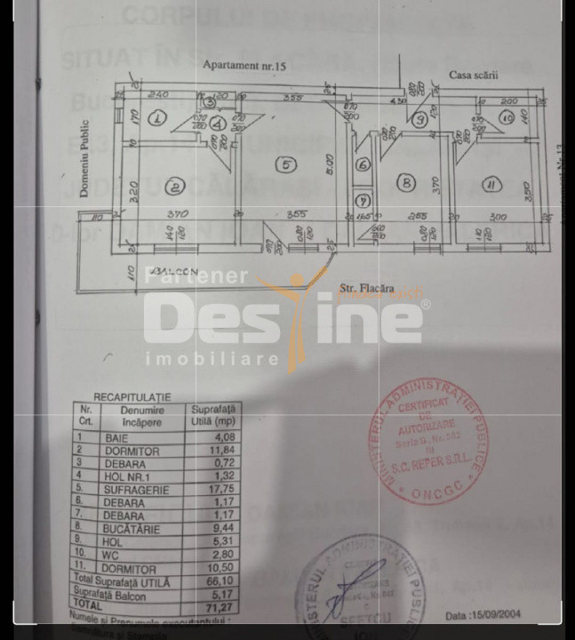 APARTAMENT DE VANZARE