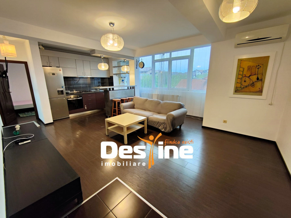 Chirie Popas Păcurari - Apartament 3c mobilat și utilat, cu balcon + loc parcare