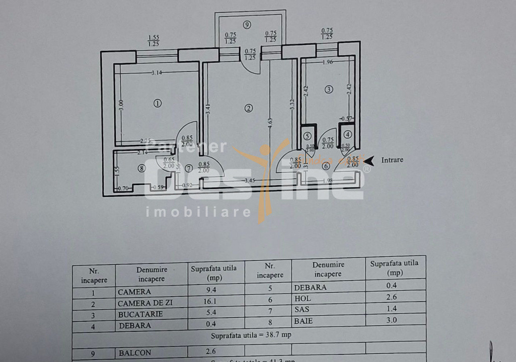 Mircea cel Batran - Apartament 2 Camere 