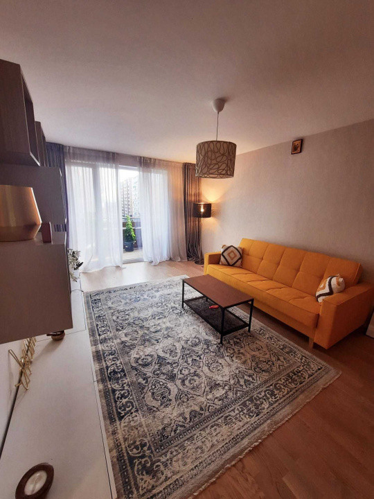 Apartament cu 2 camere, suprafata de 59 mp, incalzire in pardoseala, zona Coresi