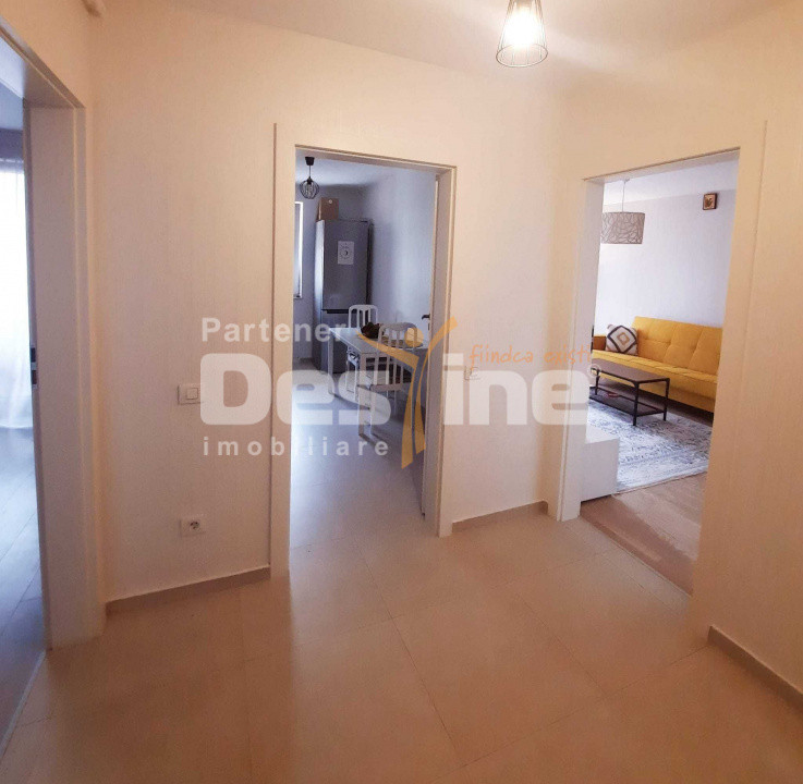Apartament cu 2 camere, suprafata de 59 mp, incalzire in pardoseala, zona Coresi