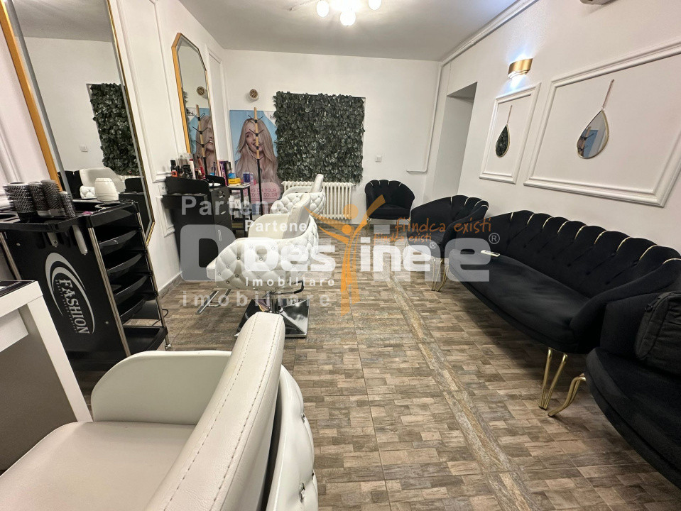 Afacere la cheie – Frizerie / Salon de înfrumusețare, 83 mp, Zona Canta