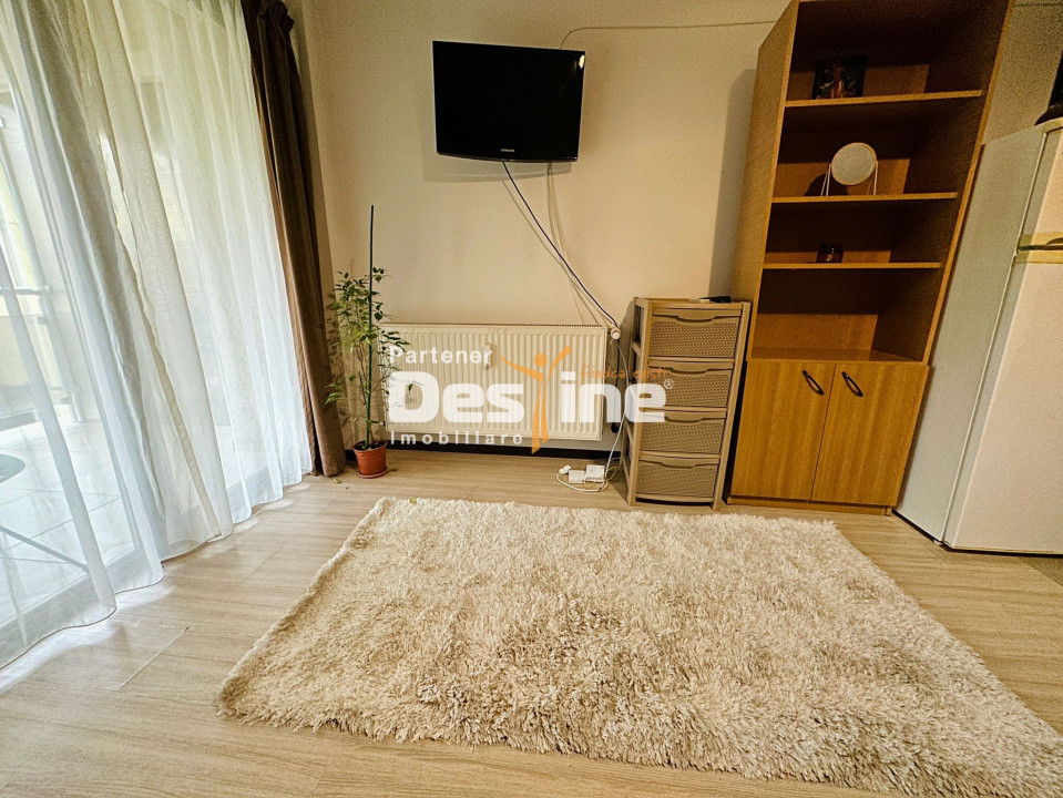 Studio 35mp, complet mobilat și utilat, AC, etaj 1/6 - 5 minute de Palas Mall