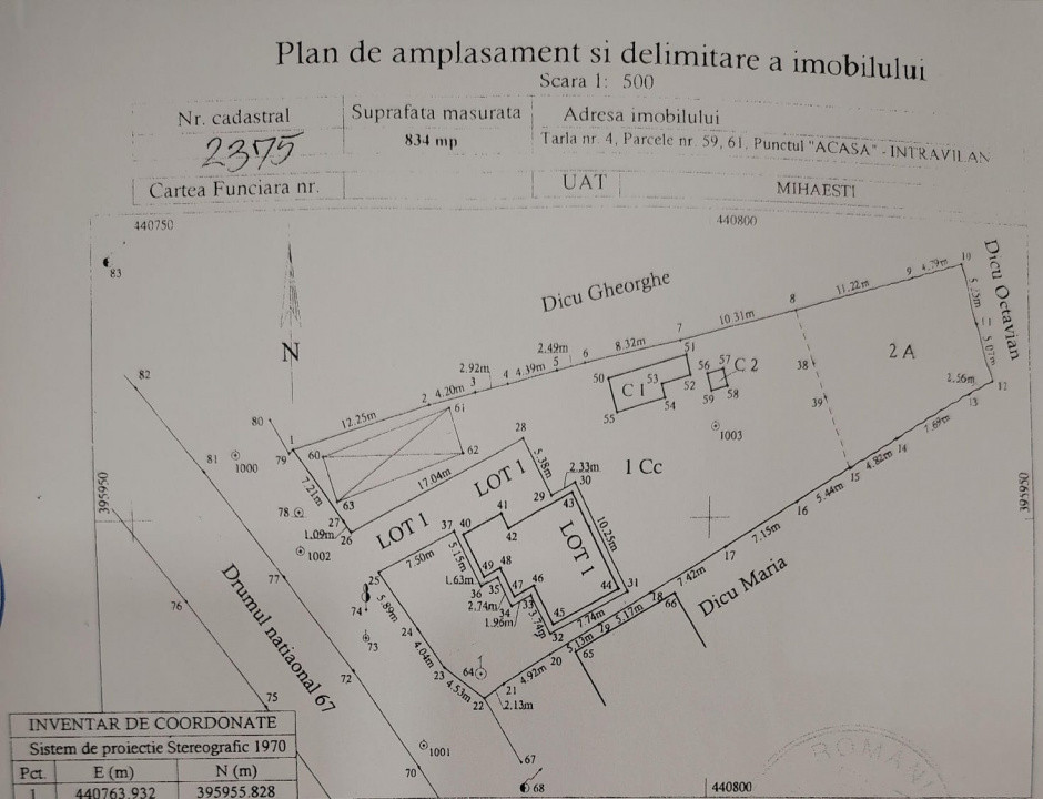 Teren de vânzare – oportunitate de investiție – DN67, Barsesti