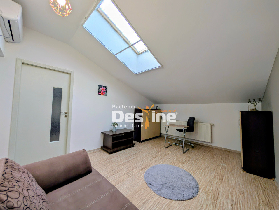 Apartament 1 camera 39 mp mobilat utilat centrala termică nouă Cris Estate Vișan