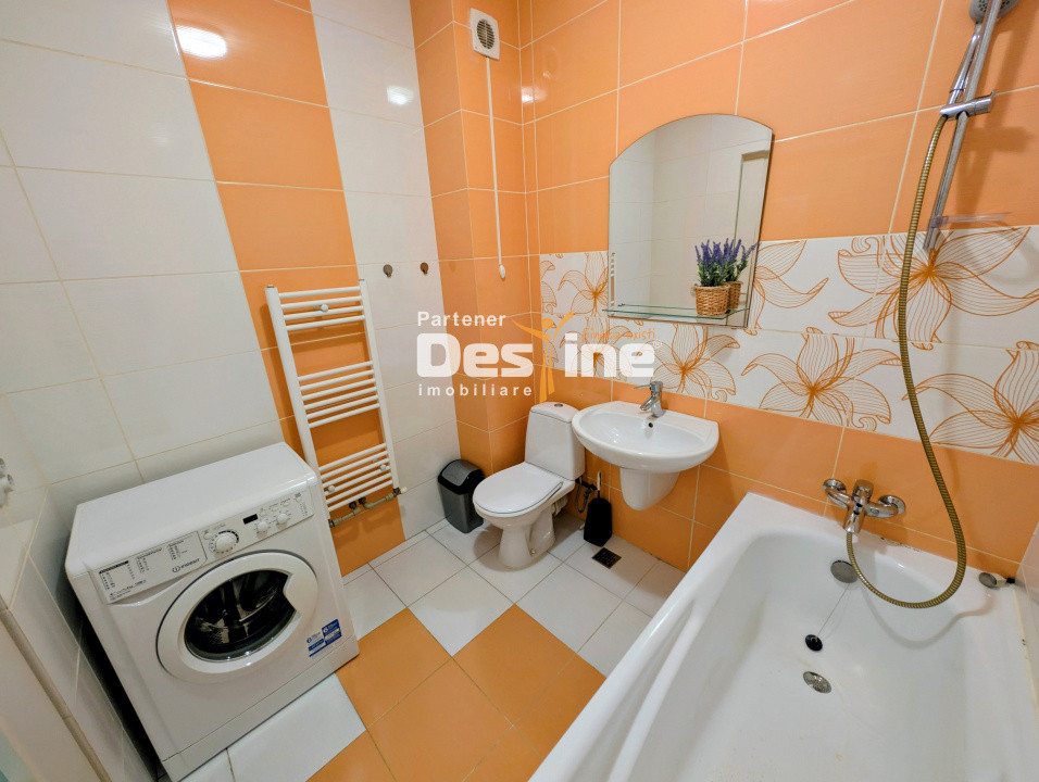 Apartament 1 camera 39 mp mobilat utilat centrala termică nouă Cris Estate Vișan