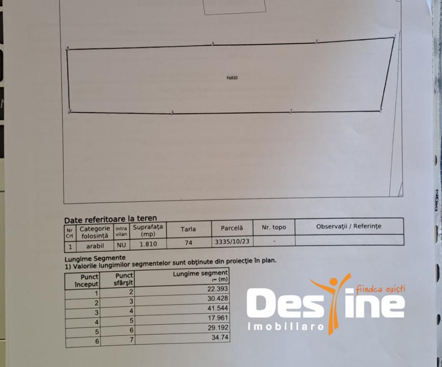 COMISION 0%, Cornesti, Miroslava, Teren 1810 mp,    63.350  euro