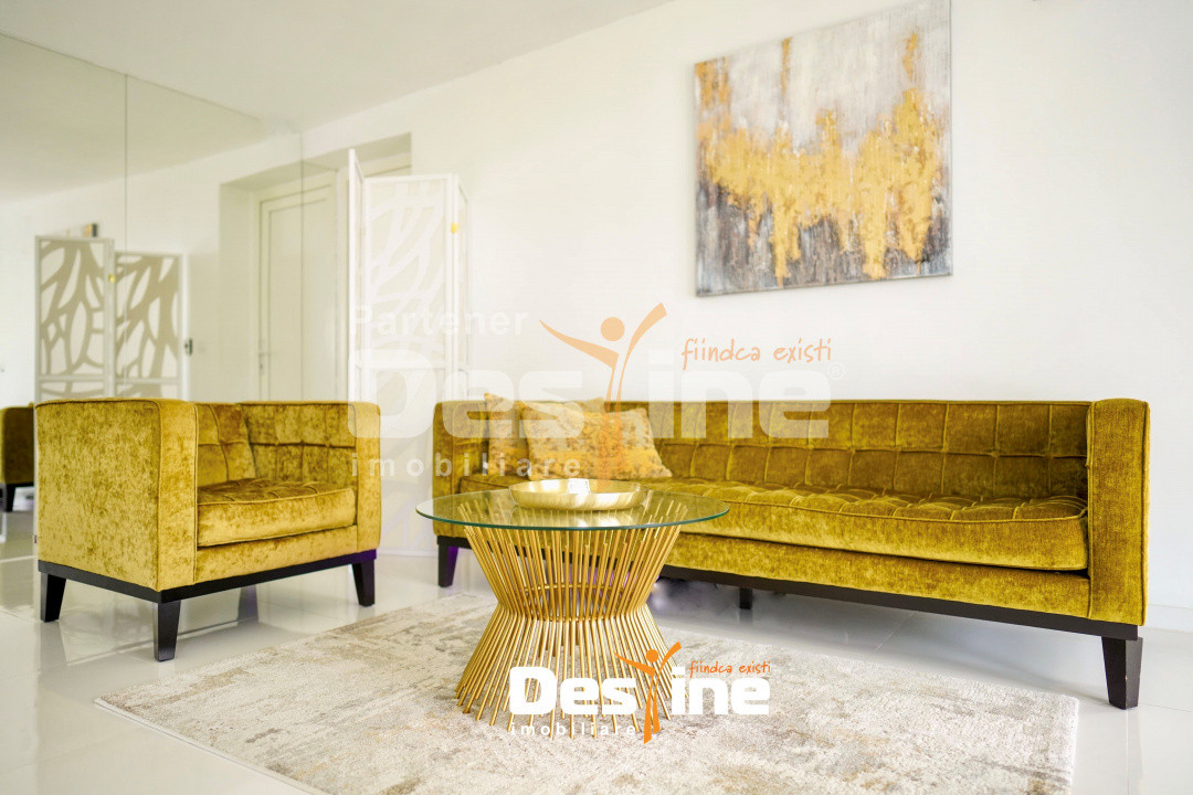 Casă sustenabilă 196 mp cu design futurist, în natură, mobilată utilată BÂRNOVA