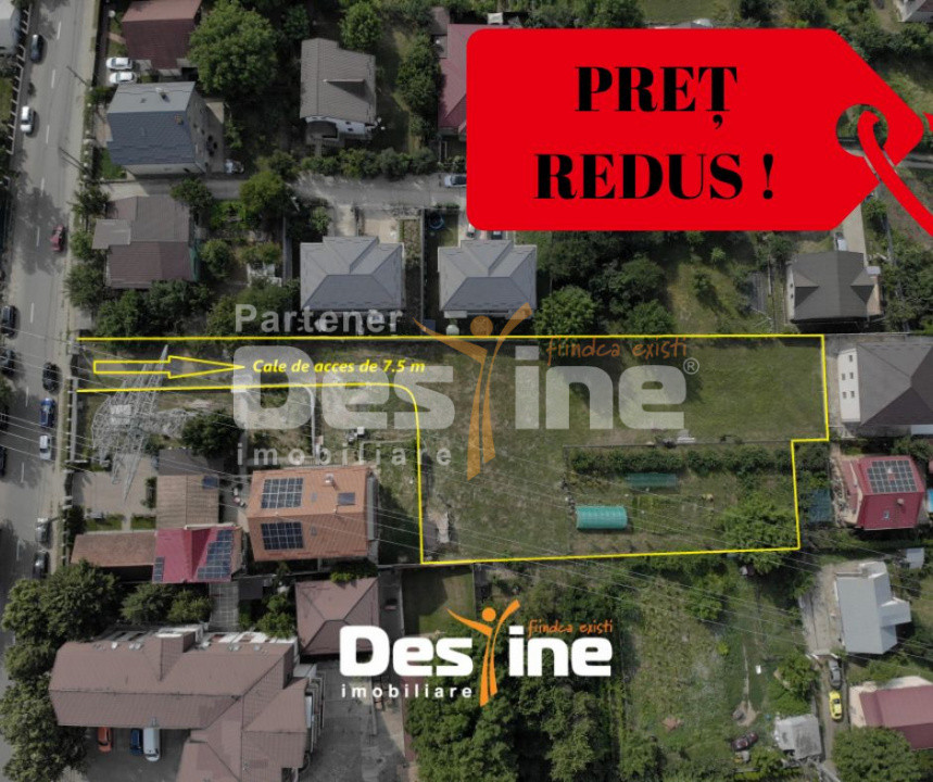Teren Intravilan 3300 mp Tudor Neculai - CUG, Utilități, Deschidere Stradală