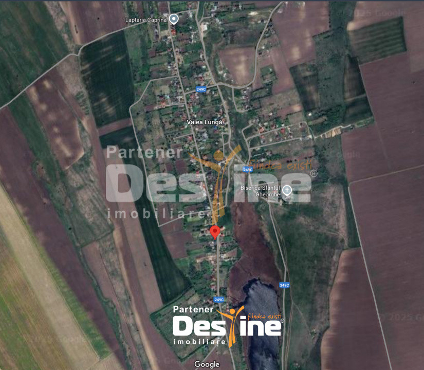 Teren intravilan 1200 mp utilități la asfalt investiție Valea Lunga