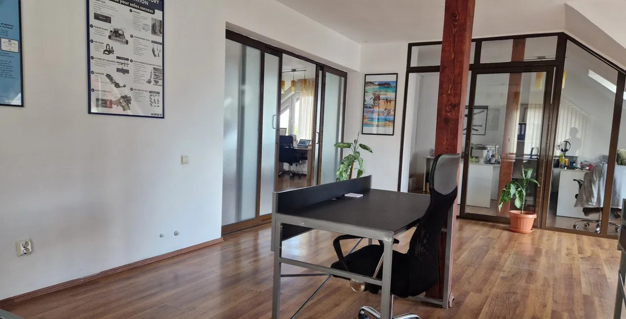 Spatiu comercial 120 mp cu 3 incaperi si locuri de parcare, zona Nicopole