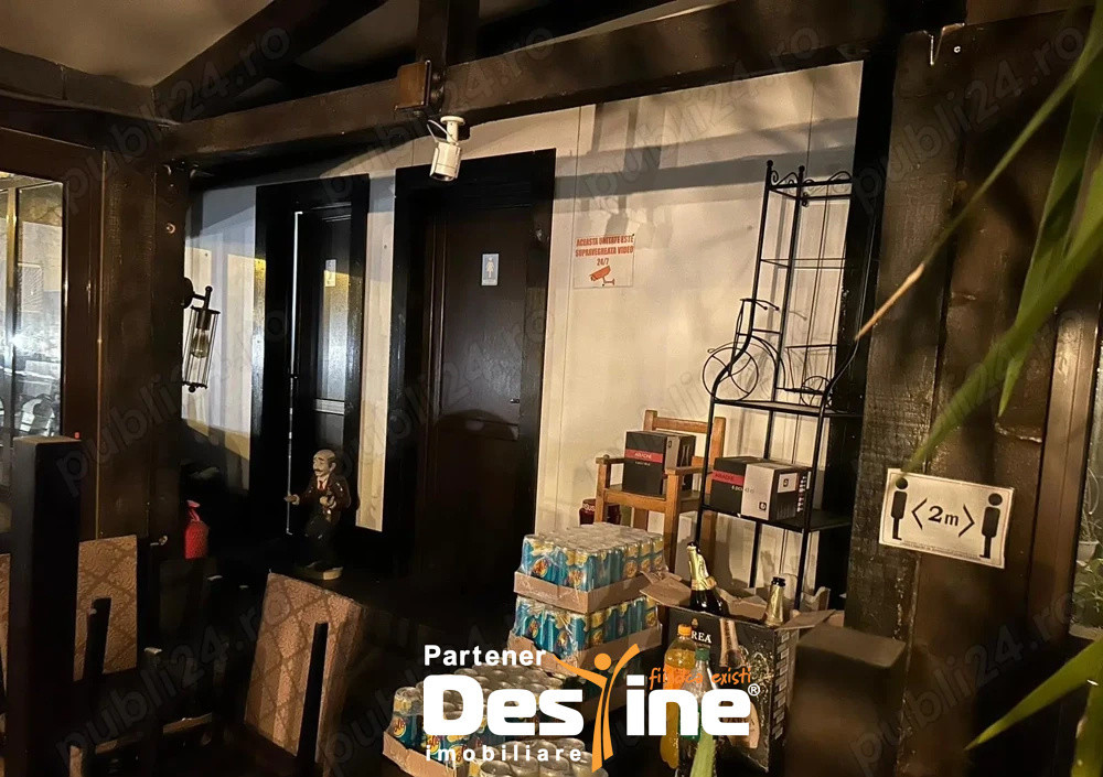 Spatiu comercial 650mp P+1E, terasa deschisa/acoperita, Rahova