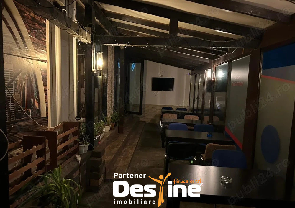 Spatiu comercial 650mp P+1E, terasa deschisa/acoperita, Rahova