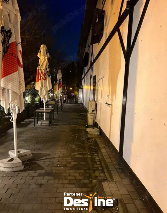 Spatiu comercial 650mp P+1E, terasa deschisa/acoperita, Rahova