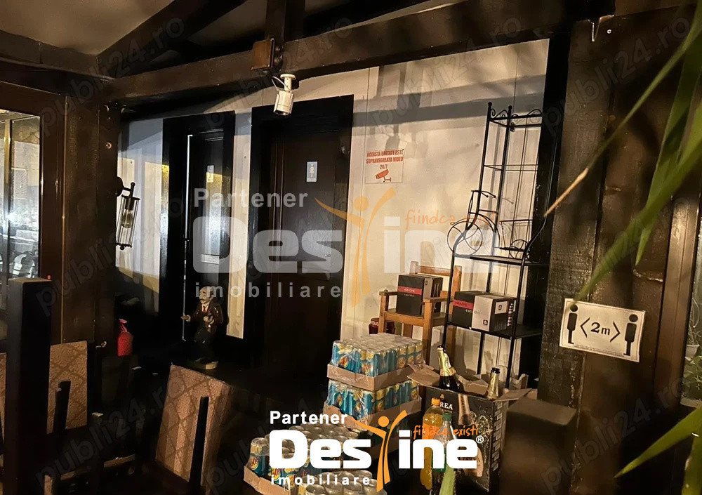 Spatiu comercial 650mp P+1E, terasa deschisa/acoperita, Rahova