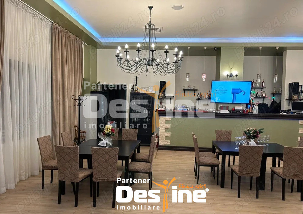 Spatiu comercial 650mp P+1E, terasa deschisa/acoperita, Rahova