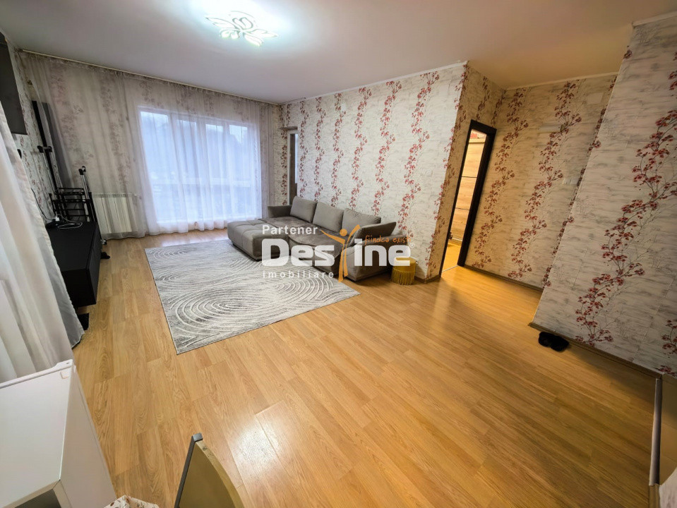 Apartament 2 camere 57 mp mobilat și utilat, etaj intermediar imobil cu lift,
