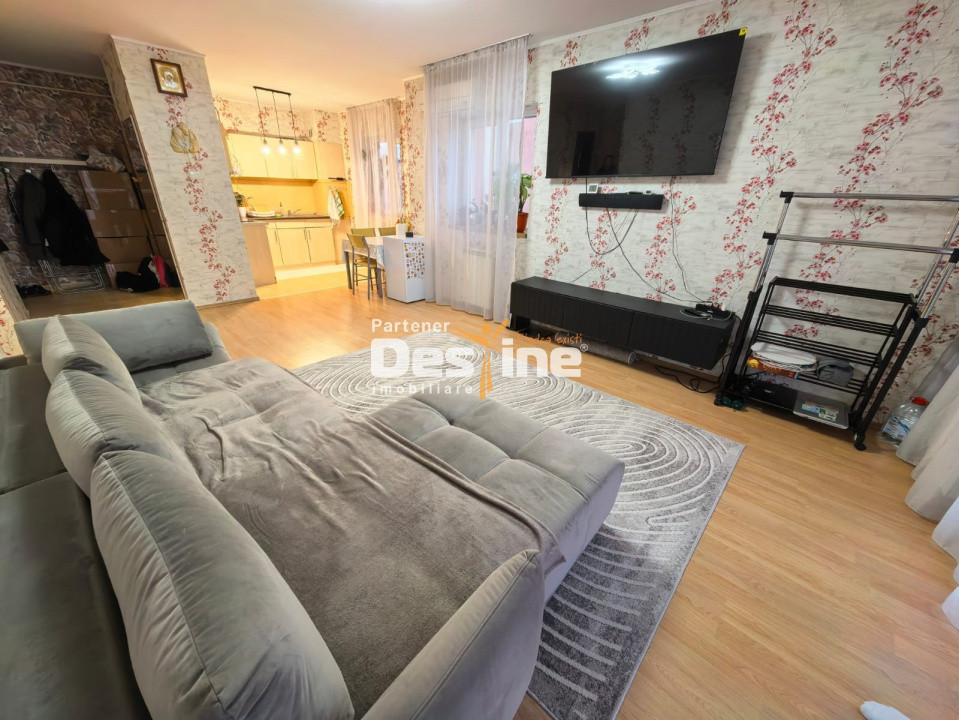 Apartament 2 camere 57 mp mobilat și utilat, etaj intermediar imobil cu lift,