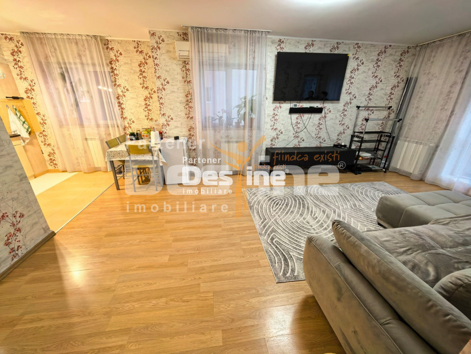 Apartament 2 camere 57 mp mobilat și utilat, etaj intermediar imobil cu lift,
