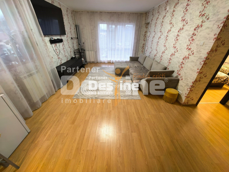 Apartament 2 camere 57 mp mobilat și utilat, etaj intermediar imobil cu lift,