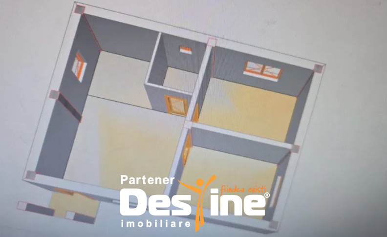 Casa 3 camere la gri + curte proprie, Bragadiru