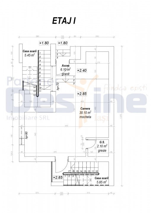 Cladire  comerciala individuala, 142 mp , GALATA