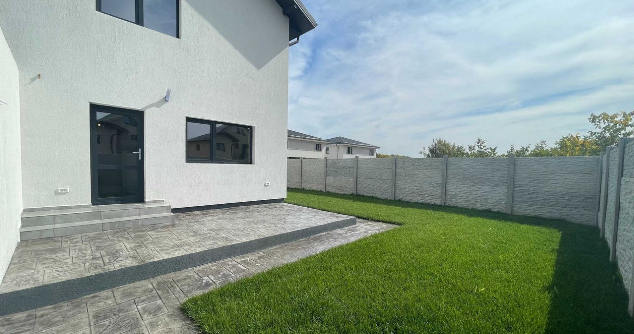 Vila tip duplex, finisaje la alegere, curte, Bragadiru