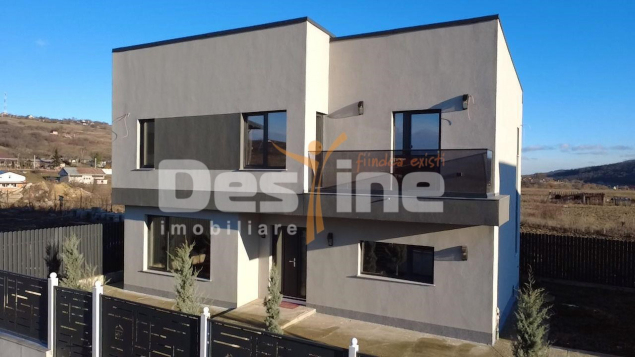 Casa individuala cu etaj, 4 camere, teren 396 mp, drum privat